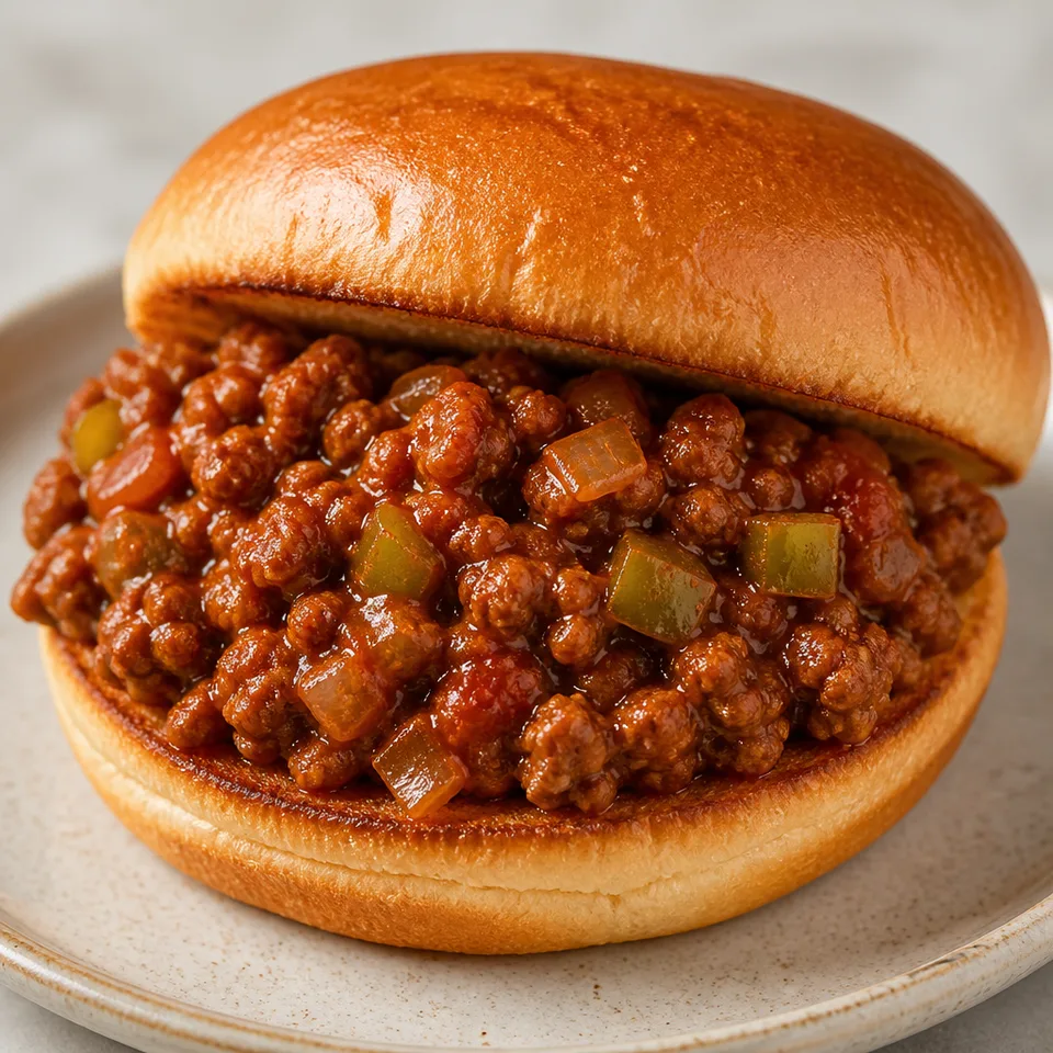 Homemade Sloppy Joes — serving inspiration