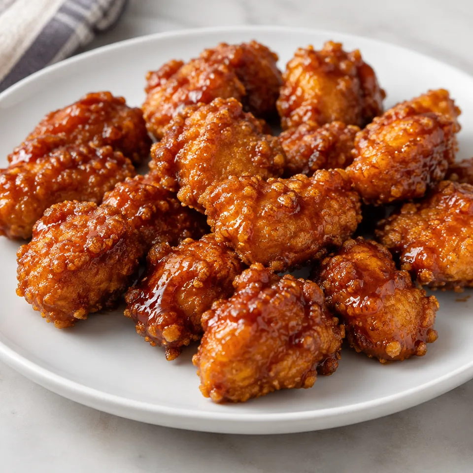Honey Barbecue Chicken Bites — serving inspiration