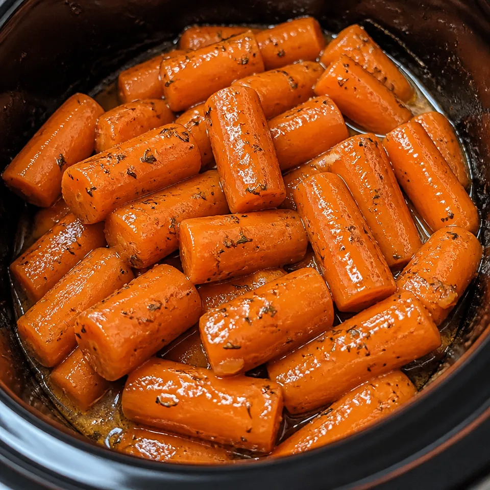 Honey Butter Thyme Crockpot Glazed Carrots — serving inspiration