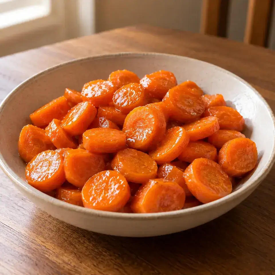 Honey carrots — serving inspiration