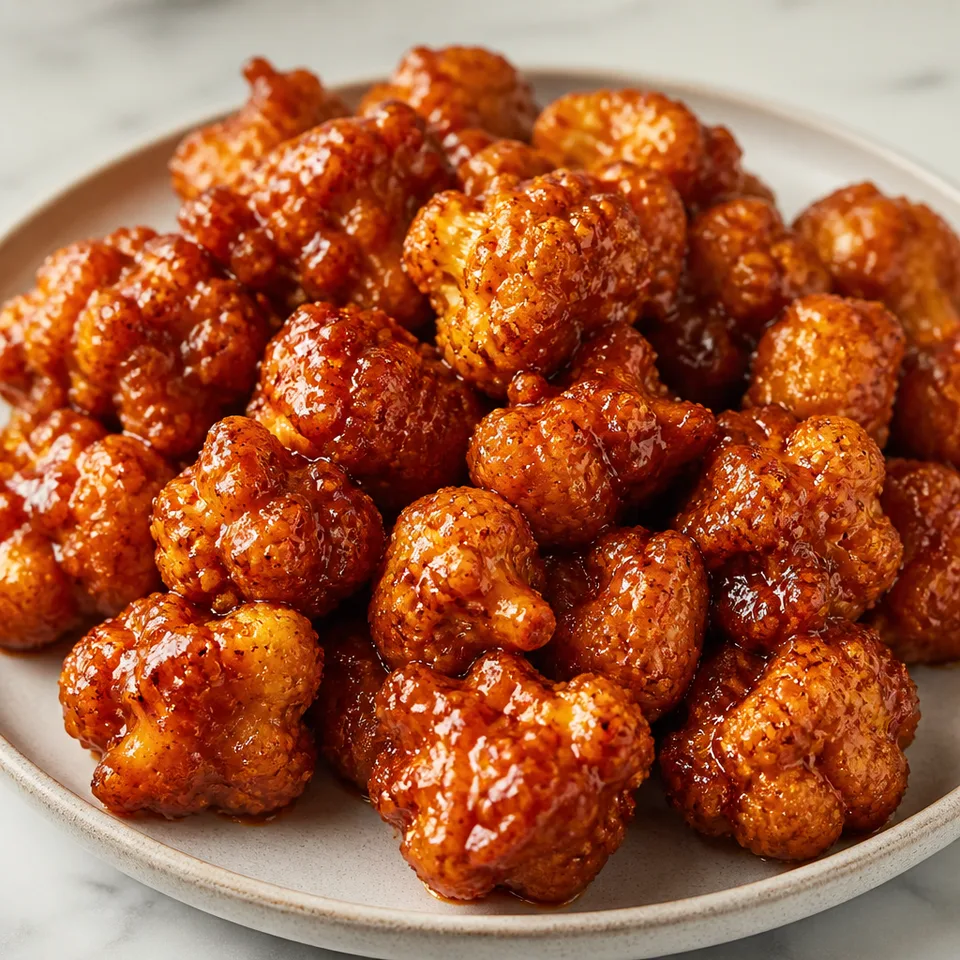 Honey Chipotle Air Fryer Cauliflower Bites — serving inspiration