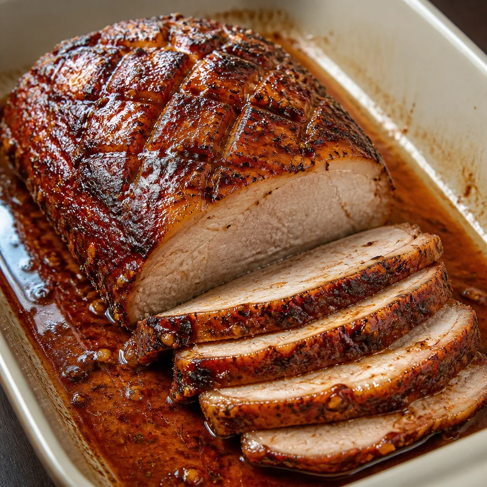 Honey Chipotle Pork Roast — serving inspiration