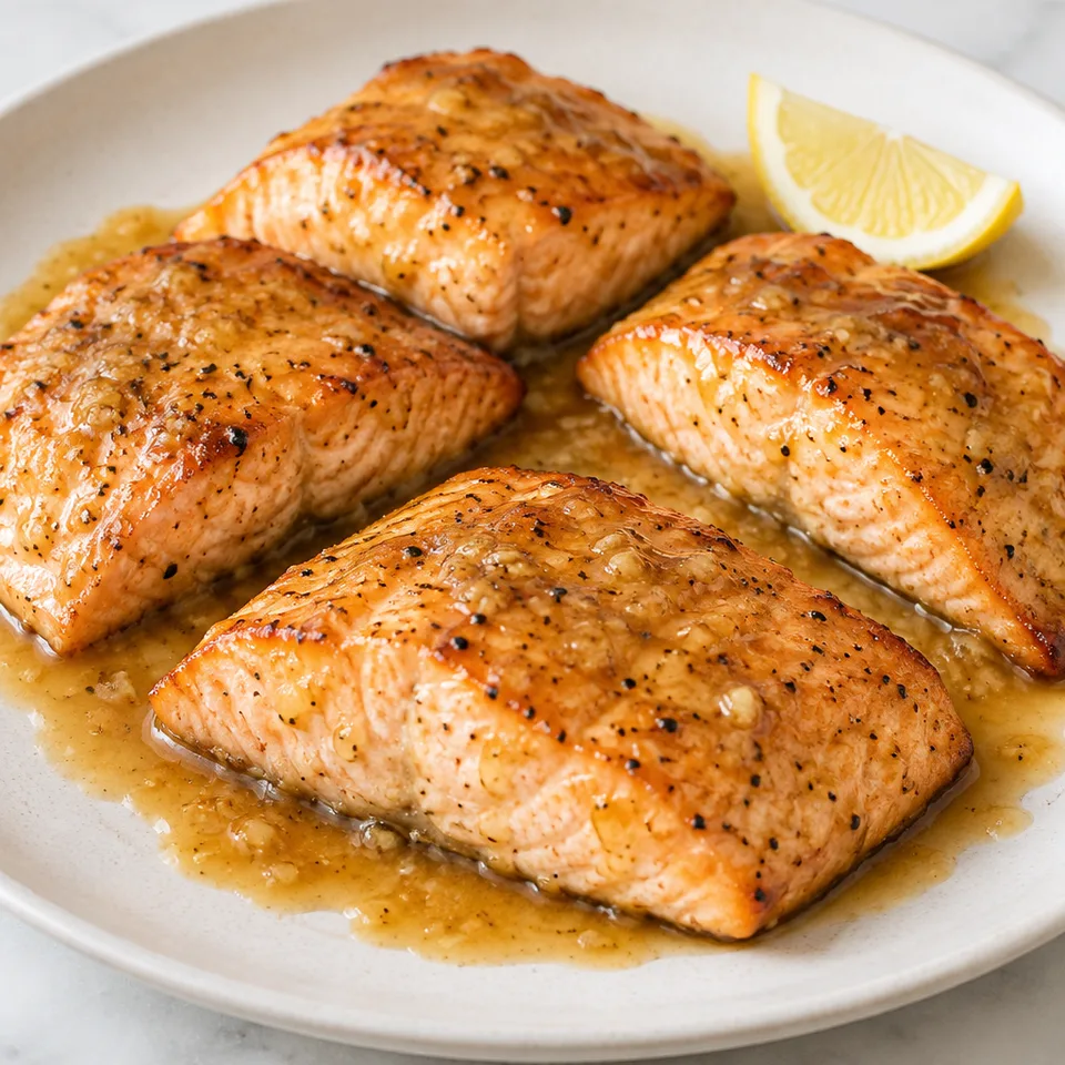Honey Lemon Salmon — serving inspiration