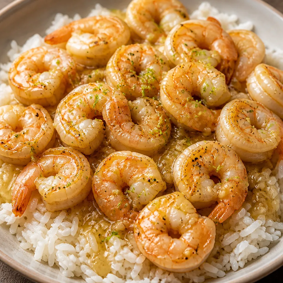 Honey Lime Shrimp — serving inspiration