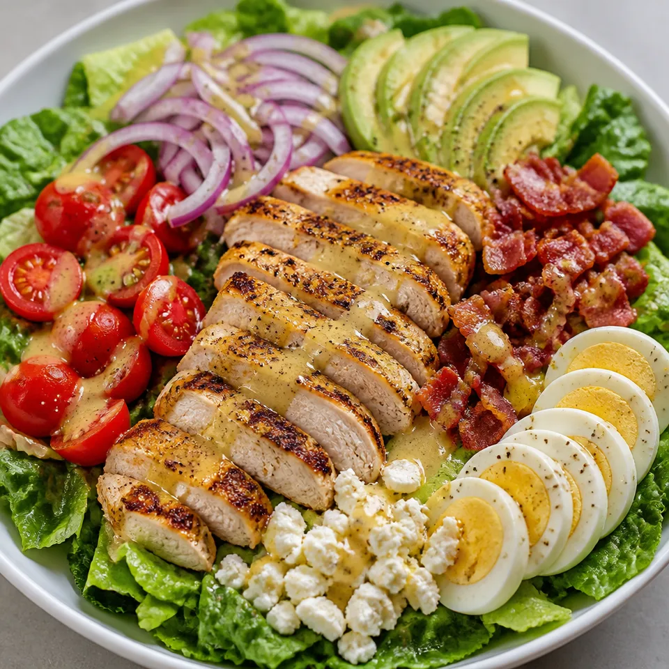 Honey Mustard Chicken Cobb Salad — serving inspiration