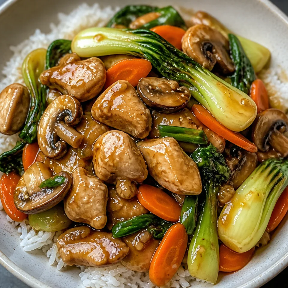 Honey Mustard Chicken Stir Fry — serving inspiration