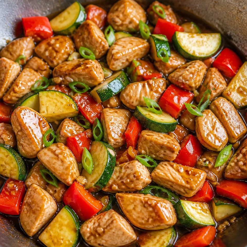 Honey Soy Chicken Stir Fry — serving inspiration