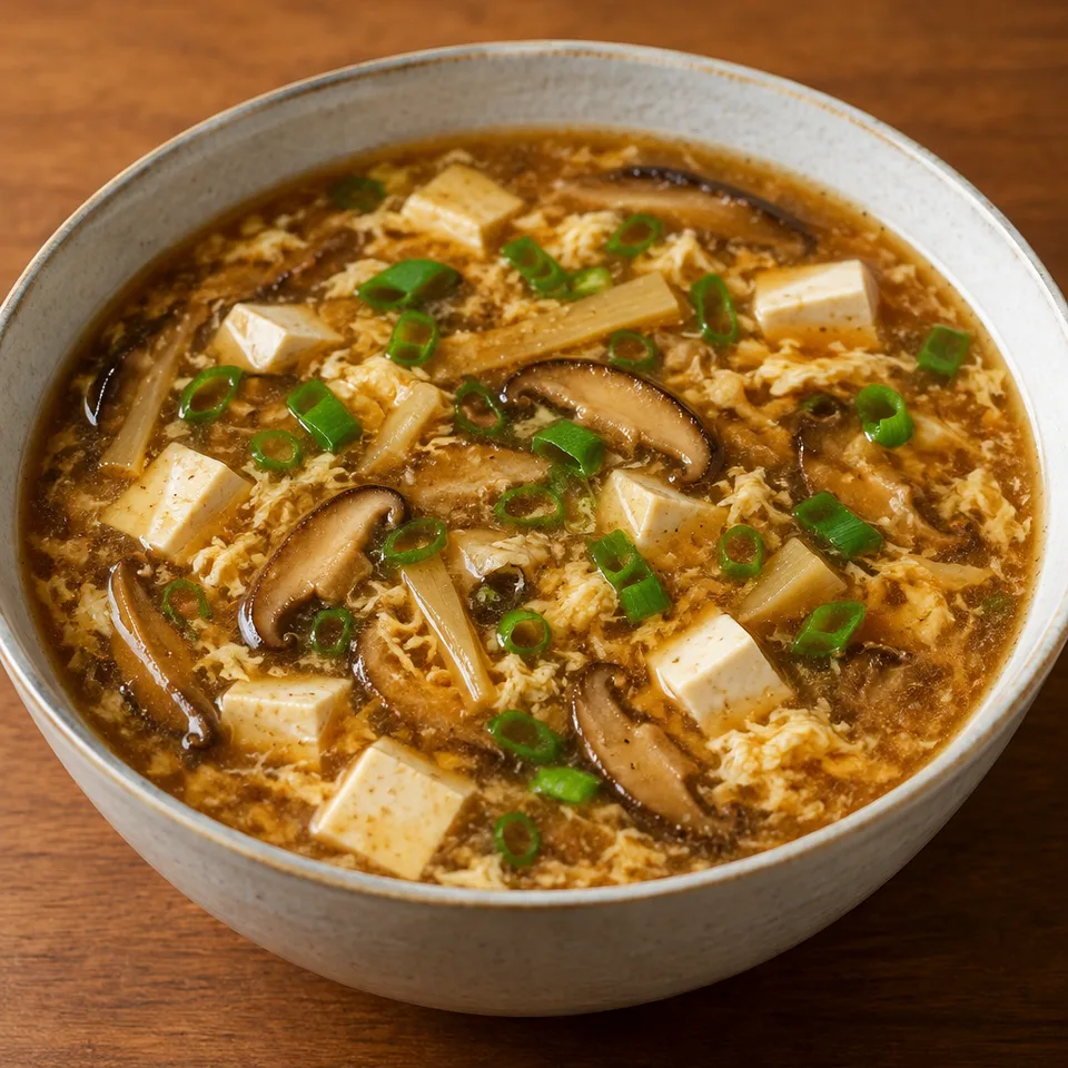 Hot and Sour Soup — serving inspiration