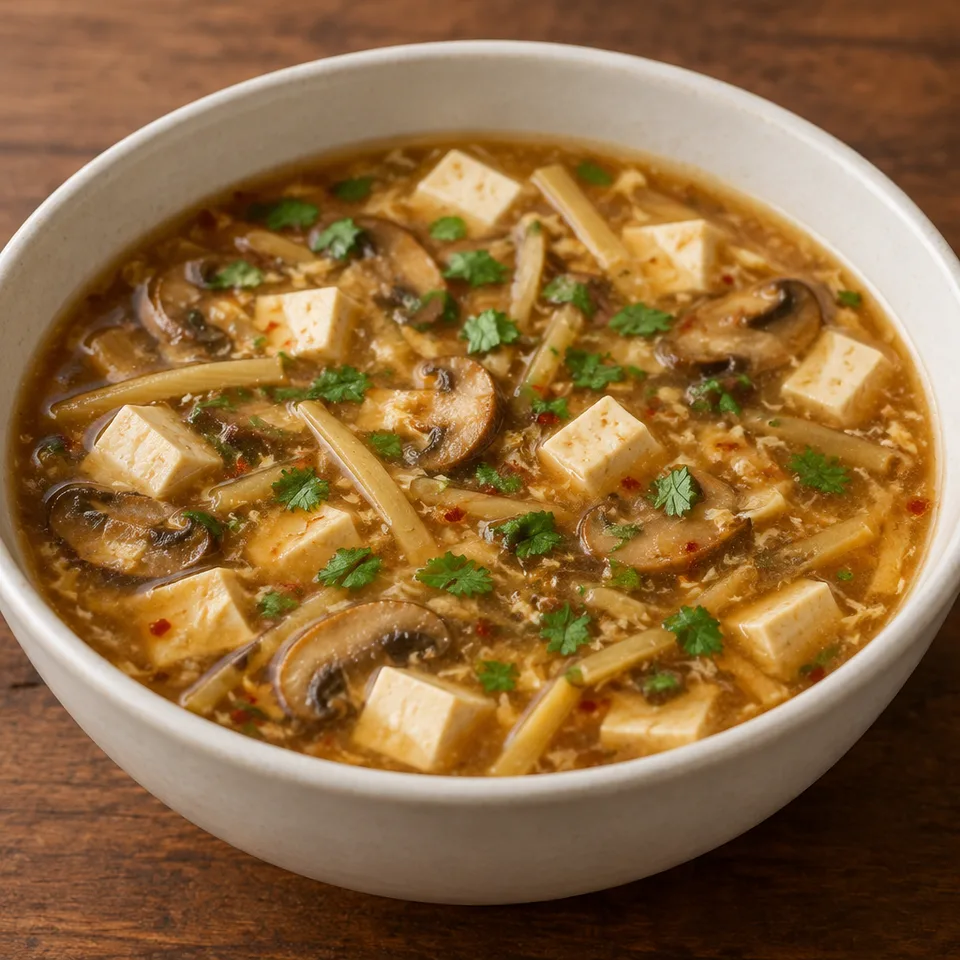 Hot & Sour Soup — serving inspiration