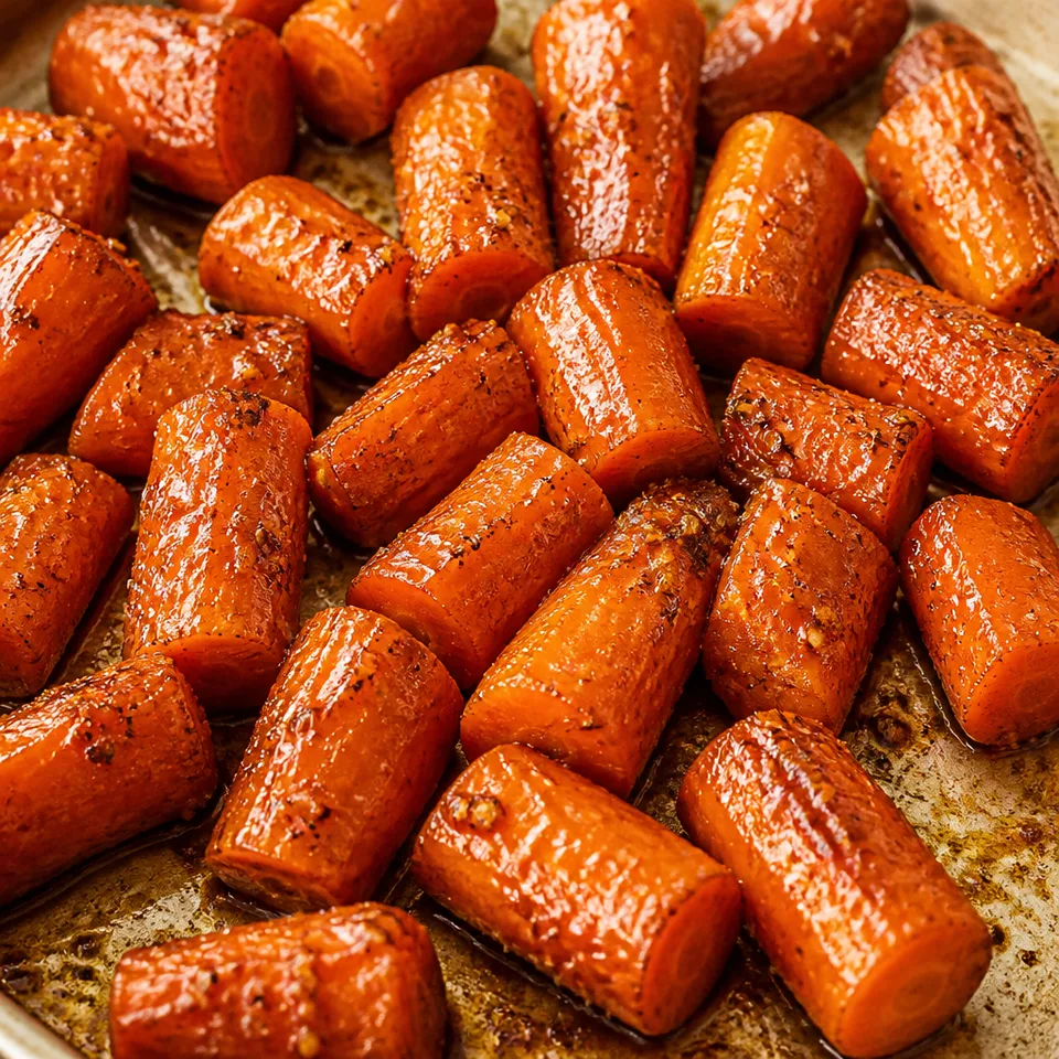 Indian Spiced Honey Roasted Carrots — serving inspiration