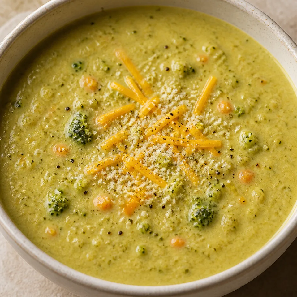Instant Pot Broccoli Cheese Soup — serving inspiration