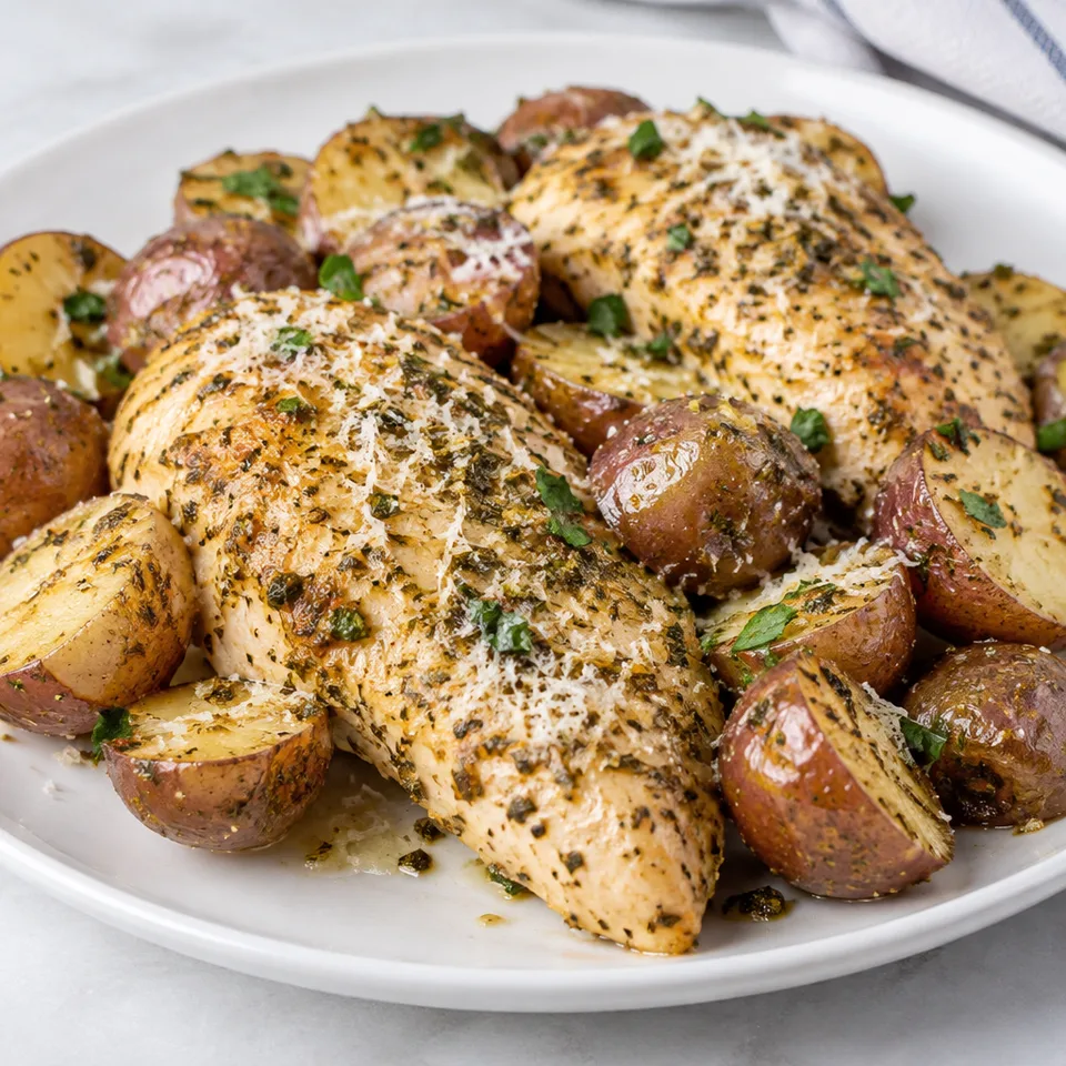 Instant Pot Chicken and Potatoes — serving inspiration