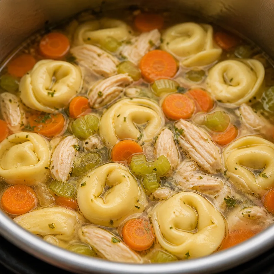 Instant Pot Chicken Tortellini Soup — serving inspiration