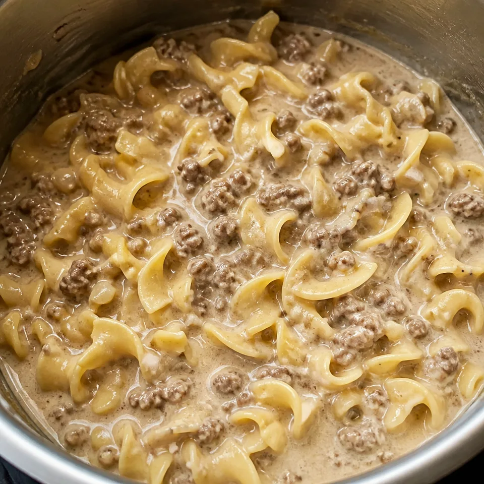 Instant Pot Ground Beef Stroganoff — serving inspiration