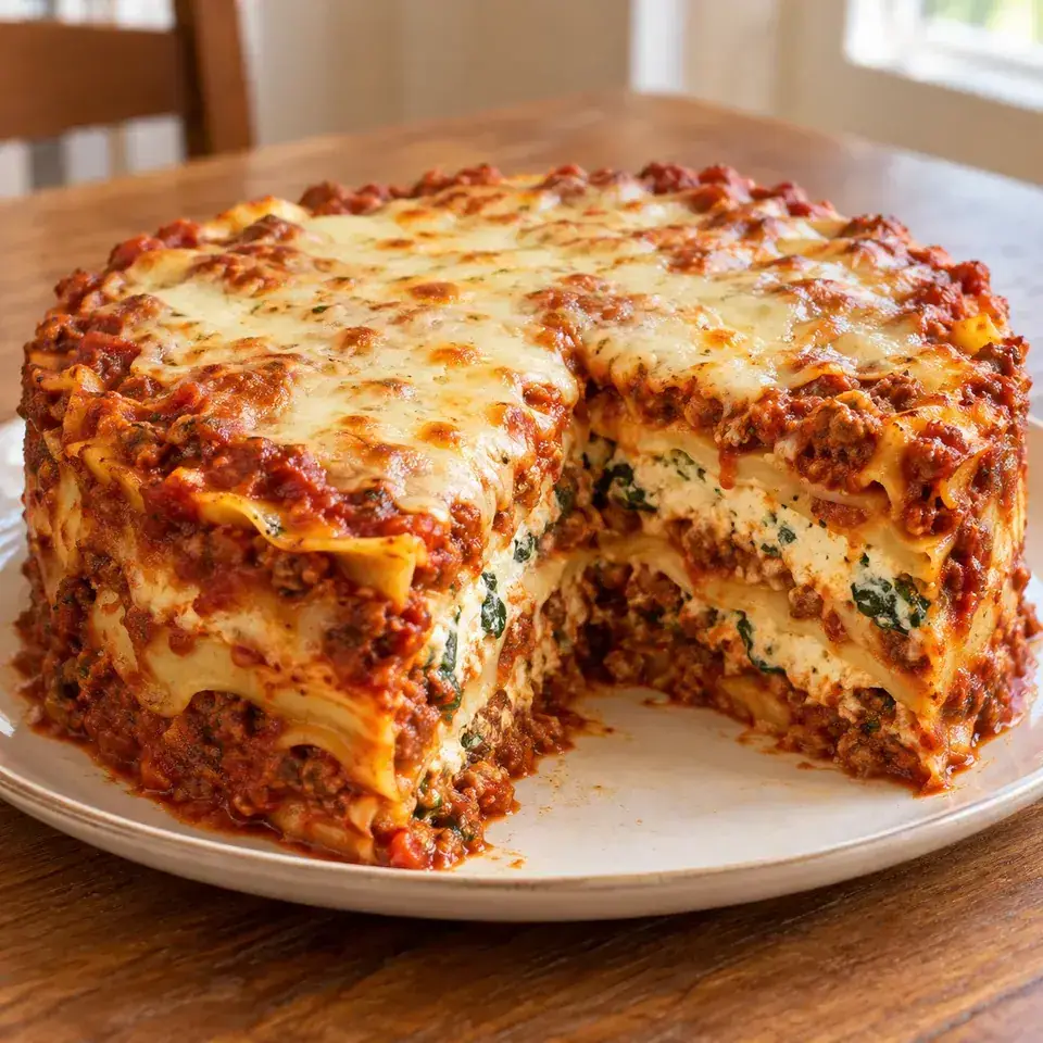 Instant Pot Lasagna — serving inspiration