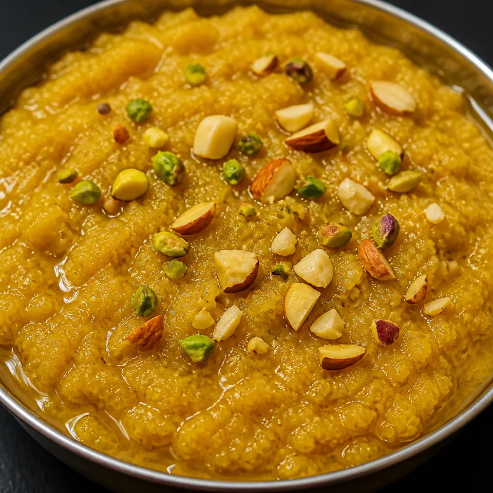 Instant Pot Moong Dal Halwa (Indian Lentil Pudding) — serving inspiration