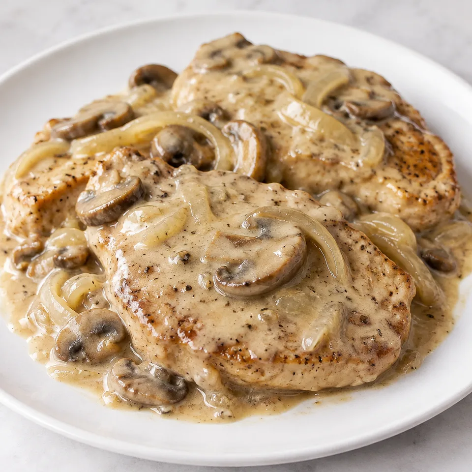 Instant Pot Pork Chops and Gravy — serving inspiration