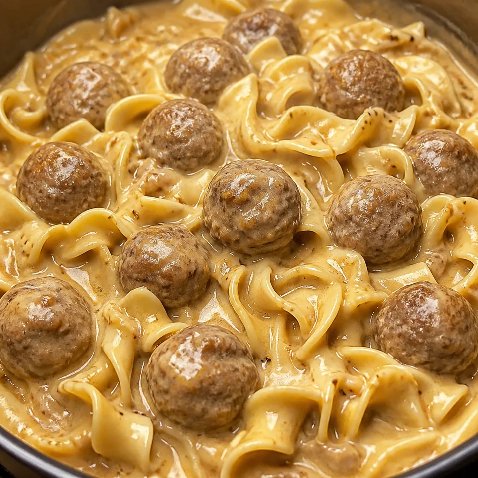 {Instant Pot} Pressure Cooker Swedish Meatballs — serving inspiration