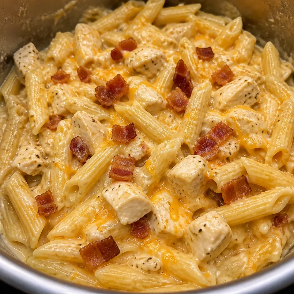 Instant Pot Ranch Chicken Pasta — serving inspiration