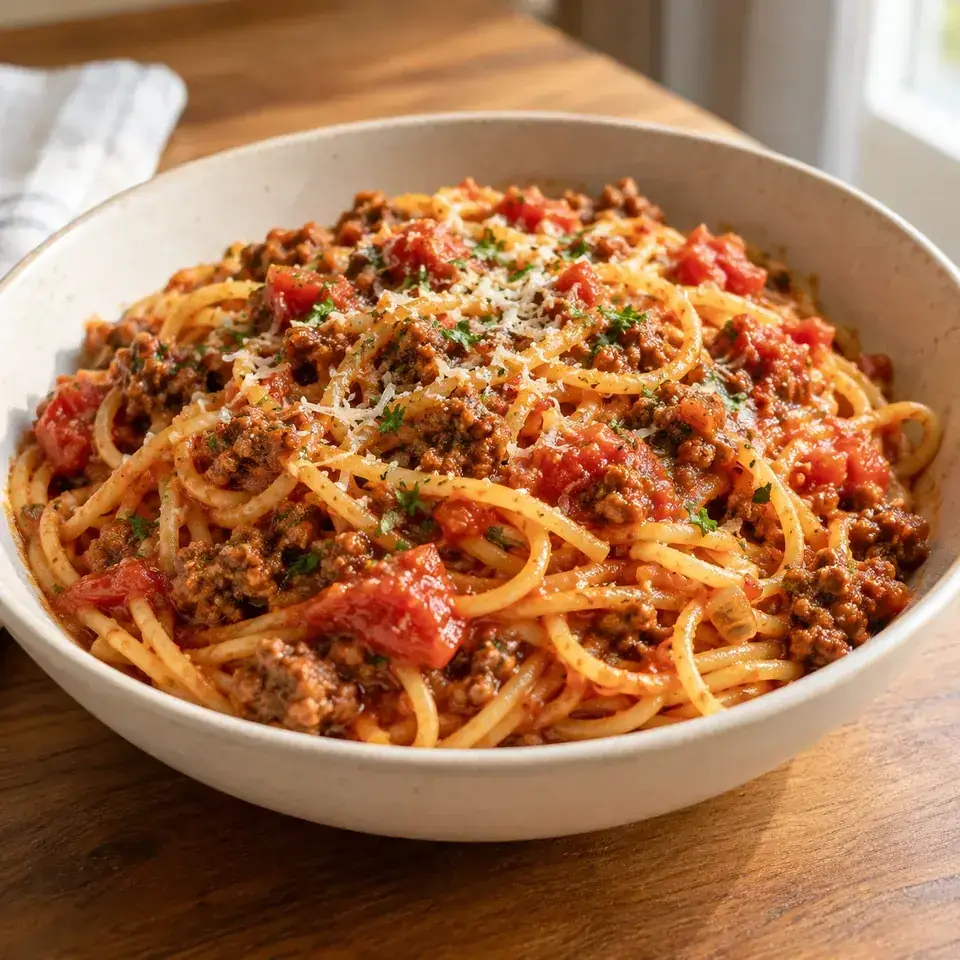 Instant Pot Spaghetti — serving inspiration