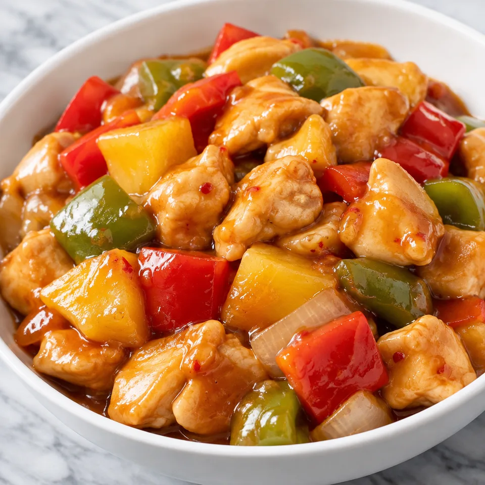 Instant Pot Sweet and Sour Chicken — serving inspiration