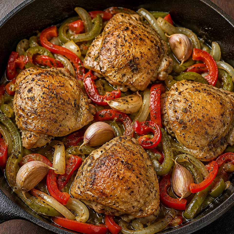 Italian Chicken Skillet — serving inspiration
