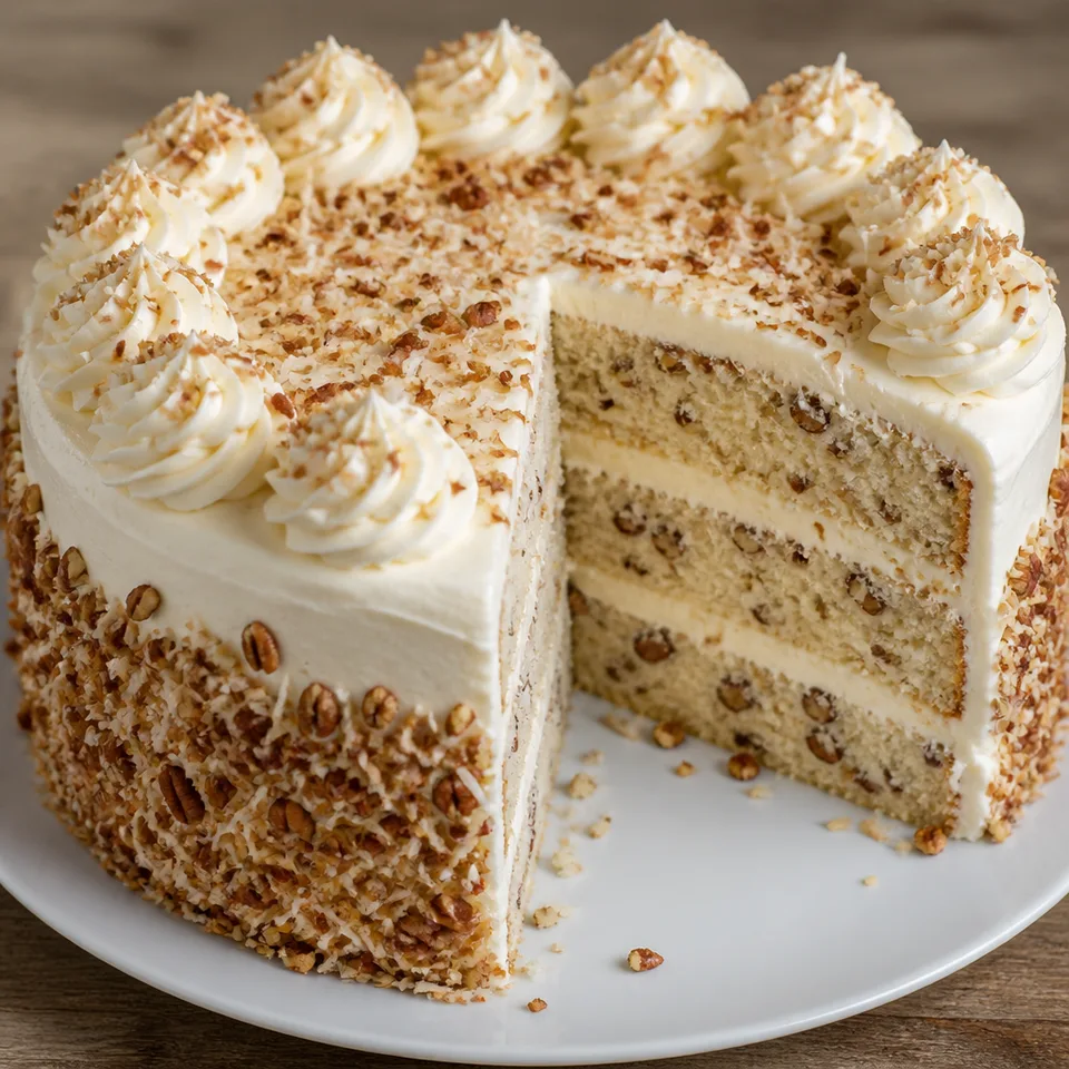 Italian Cream Cake — serving inspiration