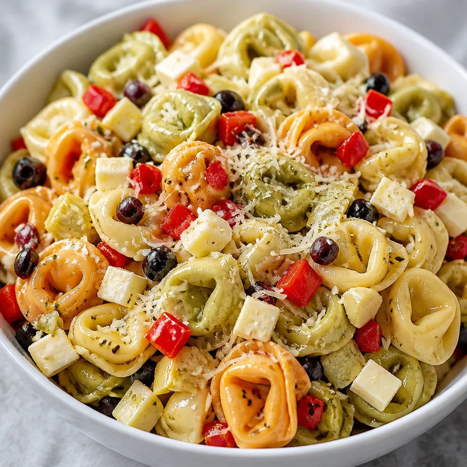 Italian Tortellini Salad Recipe — serving inspiration