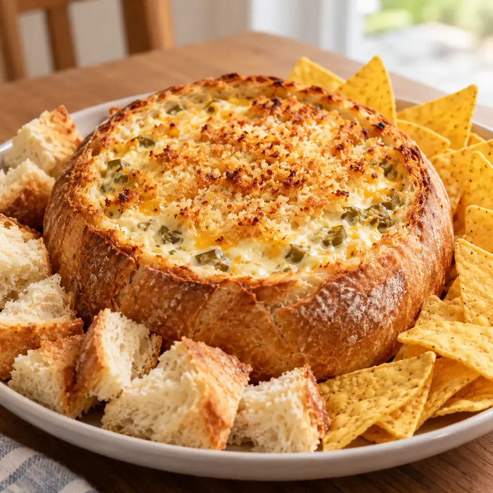 Jalapeno Popper Dip — serving inspiration