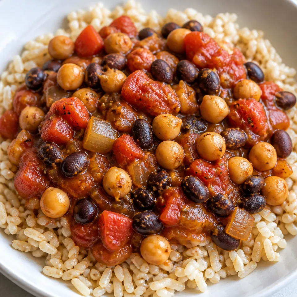 Jamaican Chickpea Stew — serving inspiration