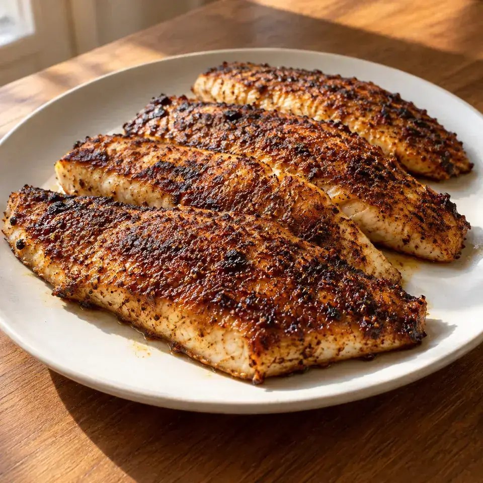 Jamaican Jerk Fish — serving inspiration