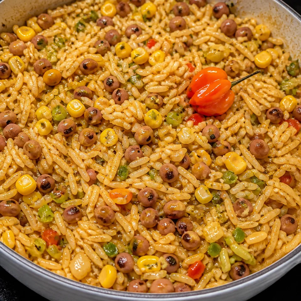 Jamaican Pigeon Peas and Rice — serving inspiration
