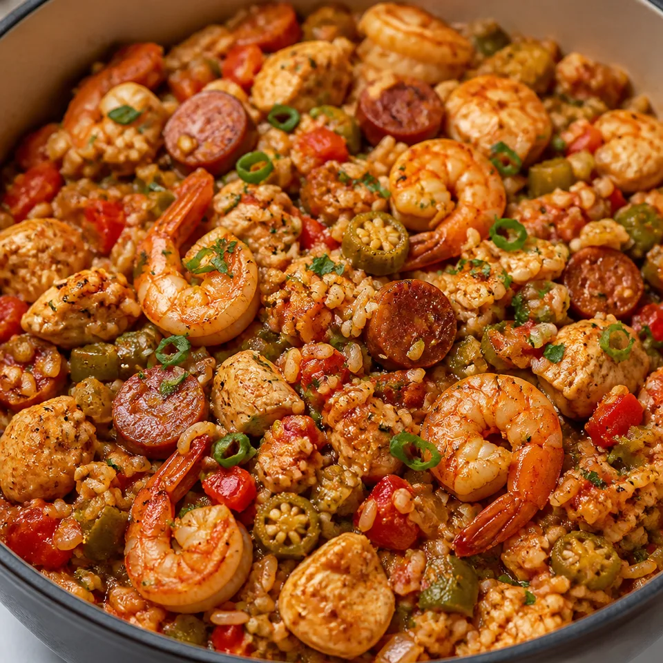 Jambalaya Recipe (Creole) — serving inspiration