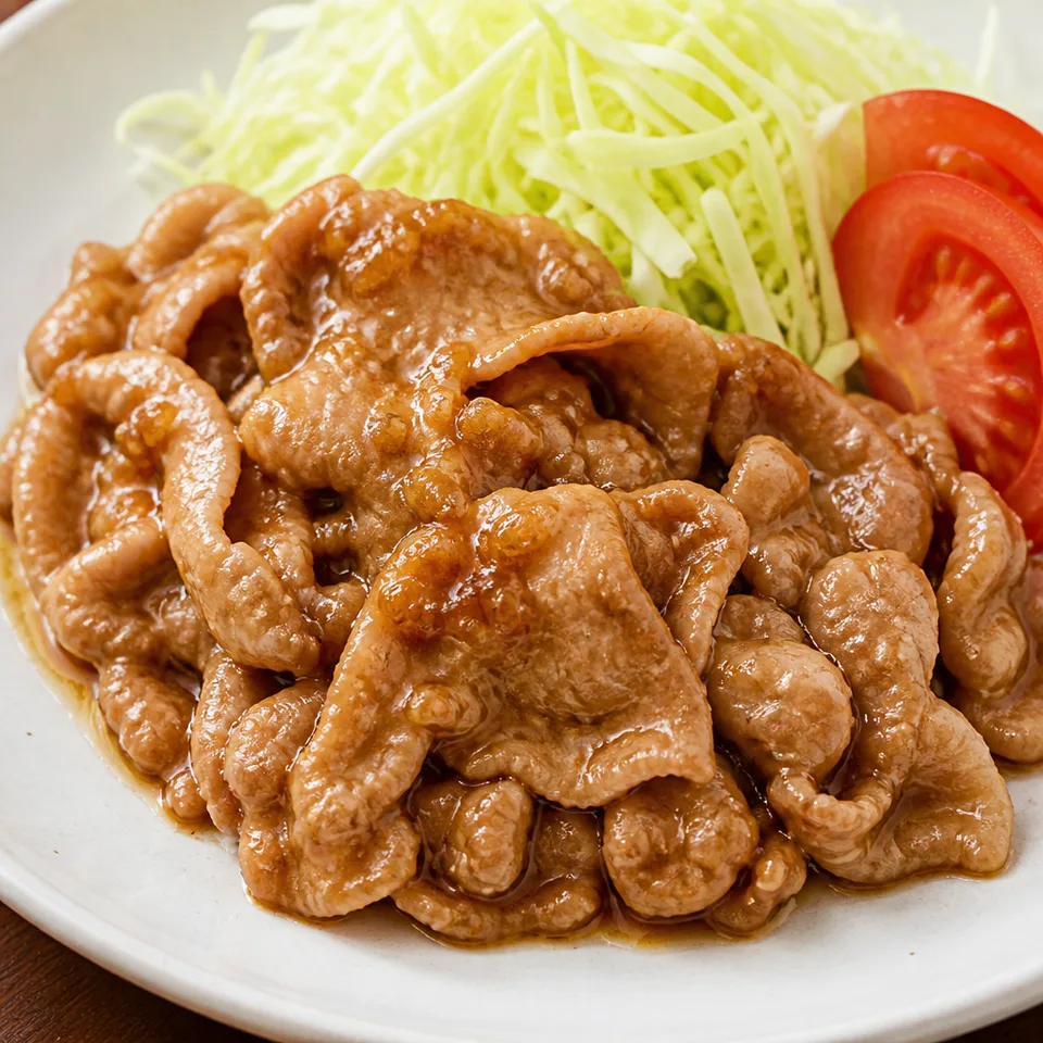 Japanese Ginger Pork — serving inspiration