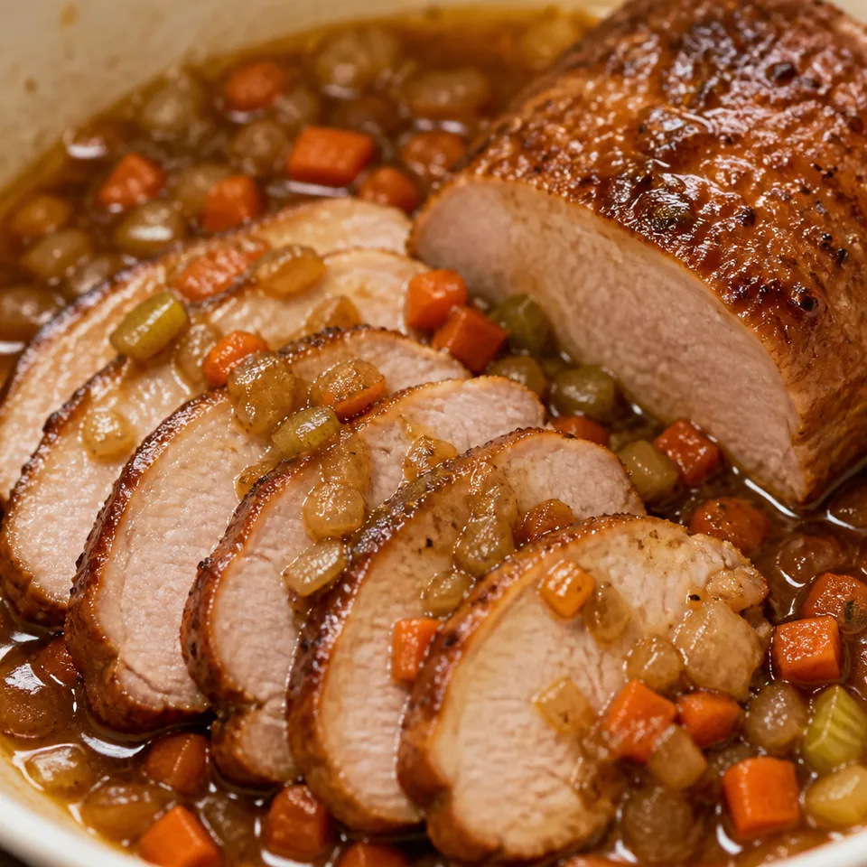 Japanese Pork Roast — serving inspiration