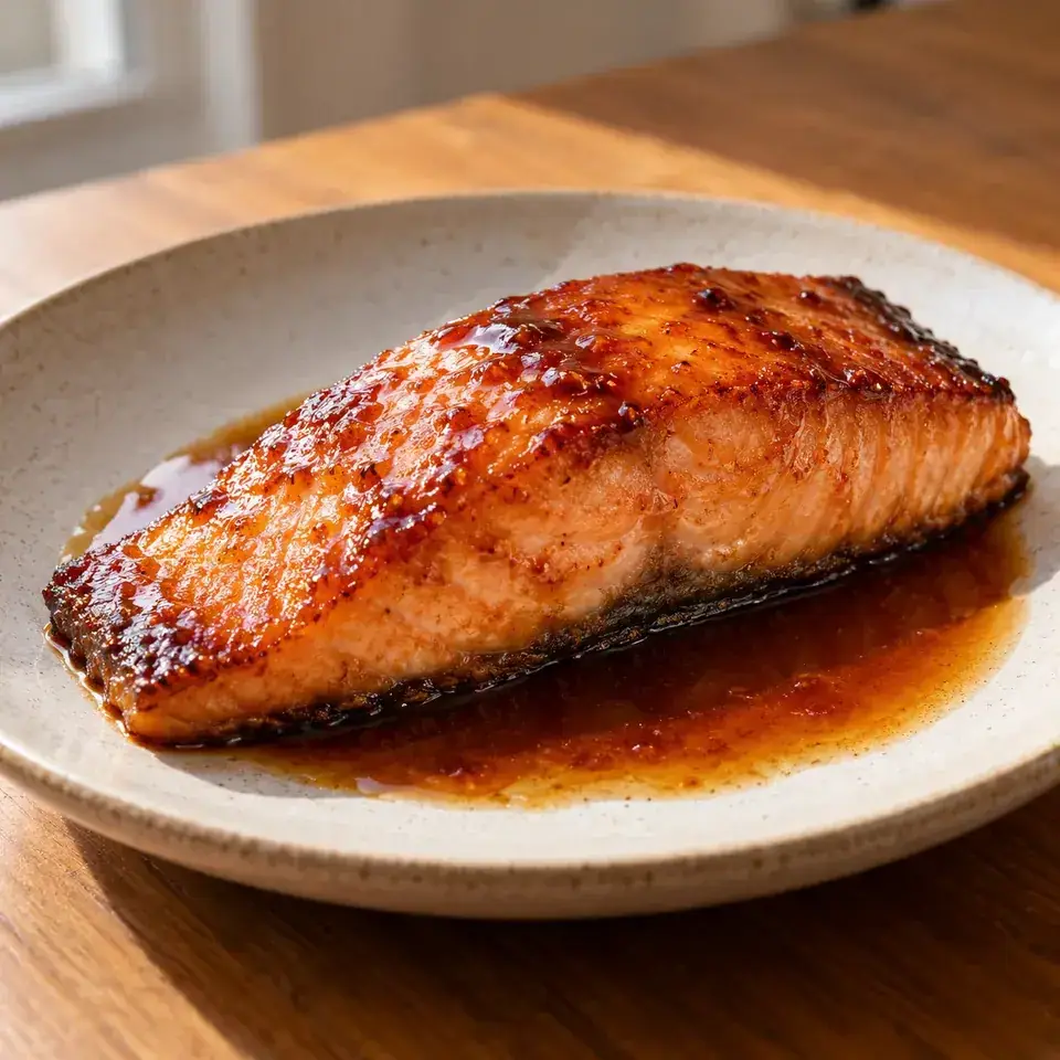 Japanese Salmon with Mirin and Soy Sauce — serving inspiration