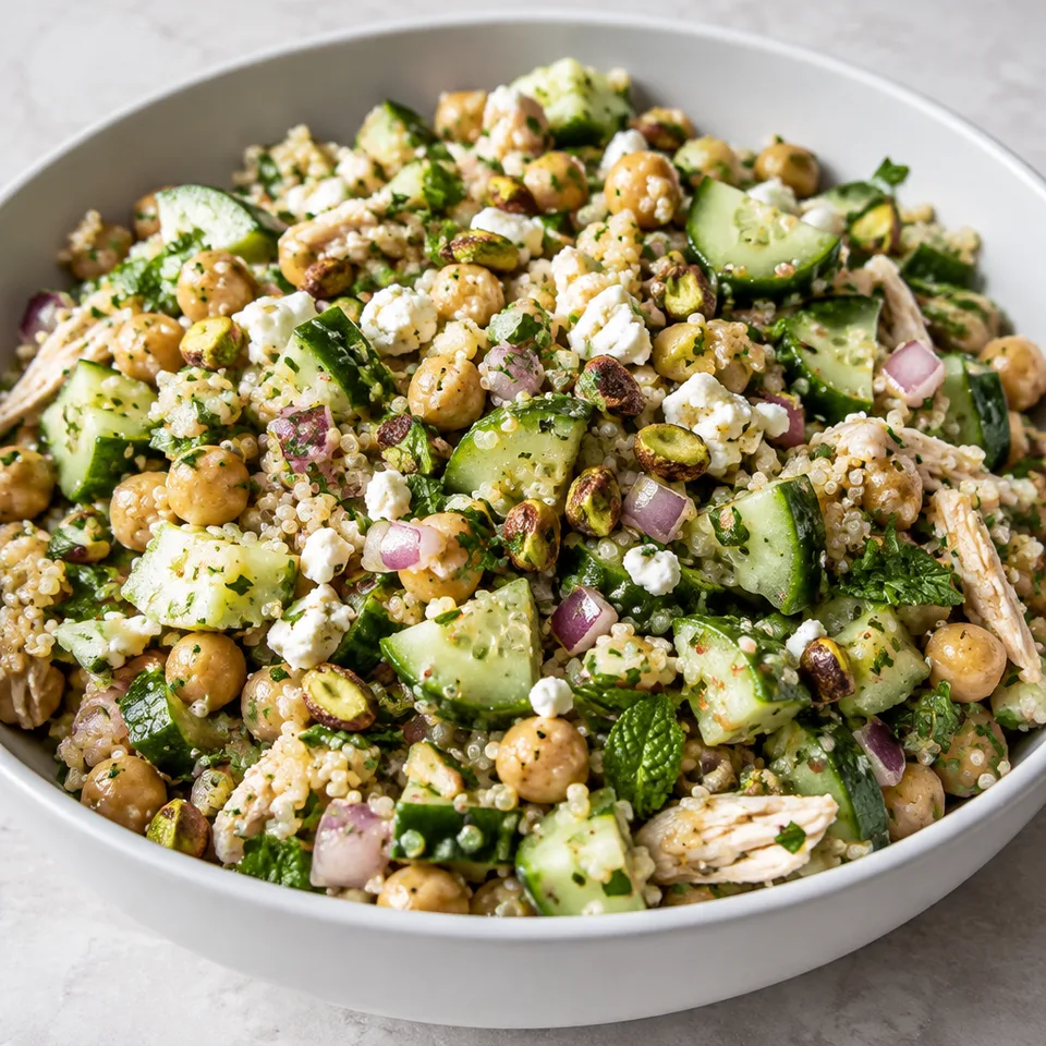 Jennifer Aniston Quinoa Salad — serving inspiration