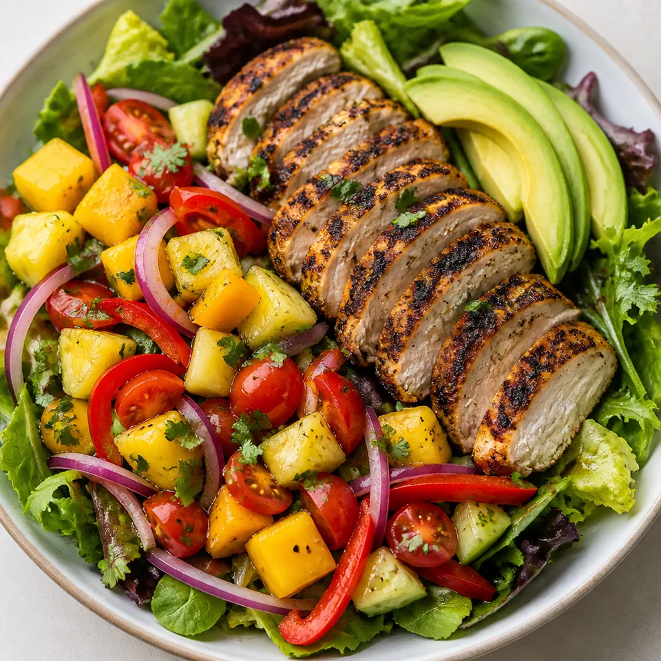 Jerk Chicken Salad — serving inspiration