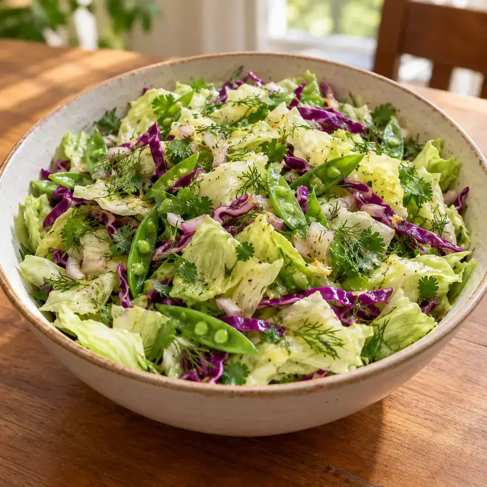 JP's Iceberg Lettuce Dill Salad — serving inspiration