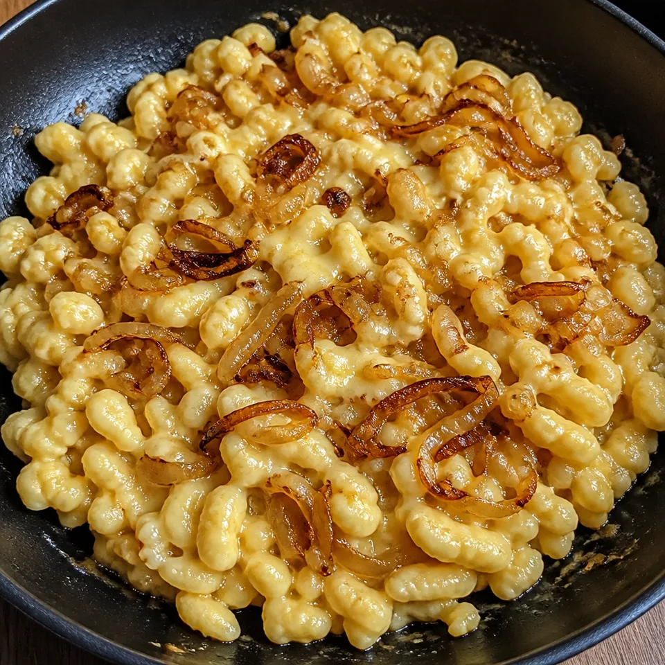 Kasespatzle (Cheese Spatzle) — serving inspiration