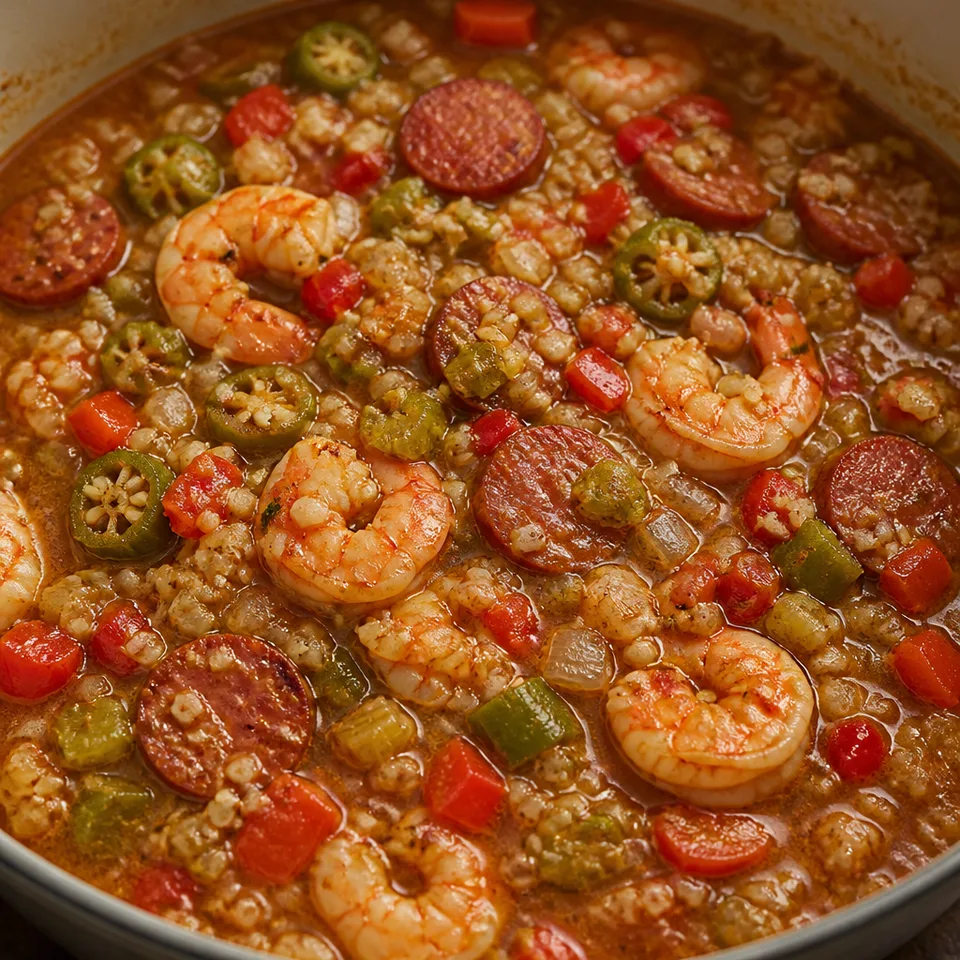 Keto Gumbo — serving inspiration