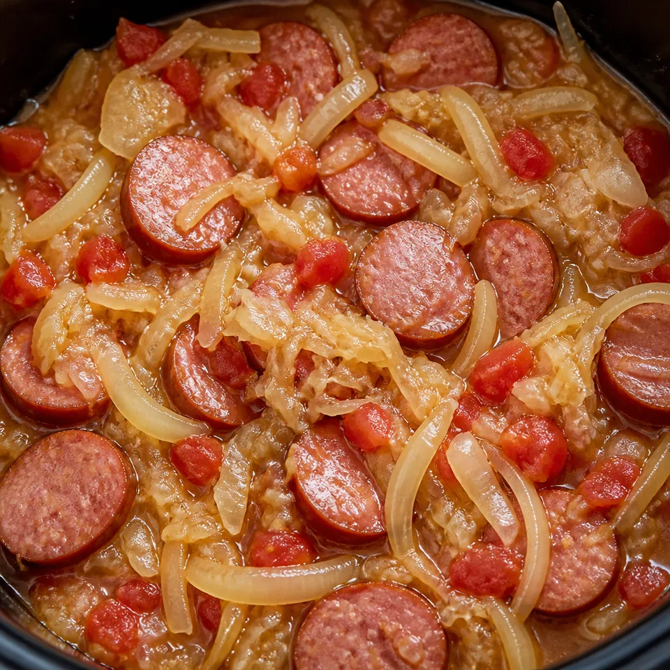 Kielbasa And Sauerkraut Recipe — serving inspiration