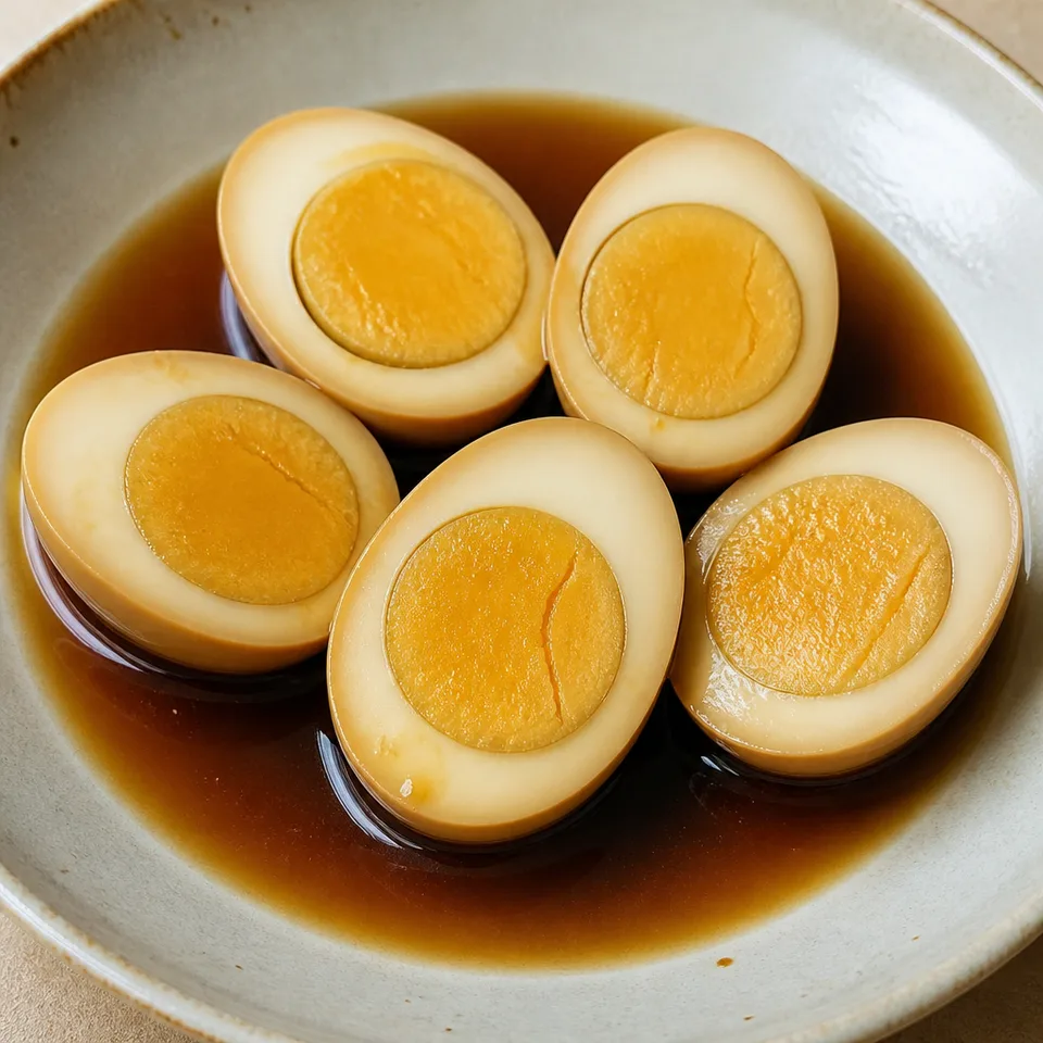 Korean Style Braised Eggs — serving inspiration