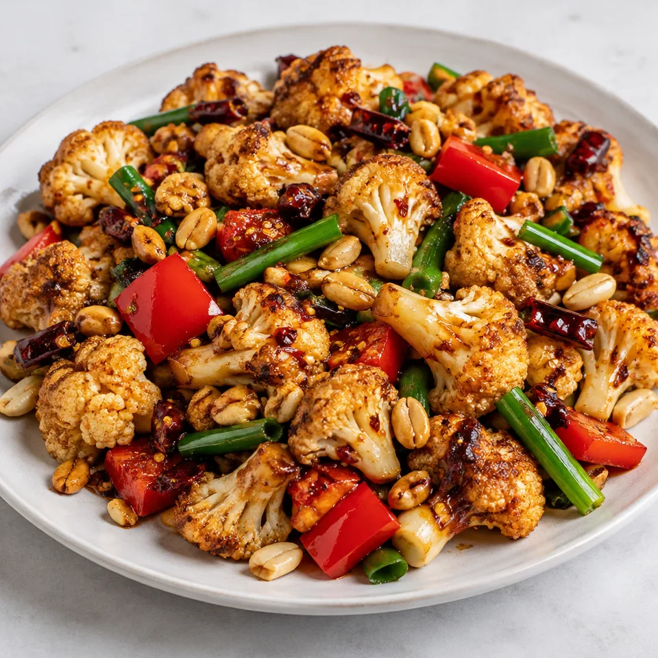 Kung Pao Cauliflower (宫保菜花) — serving inspiration