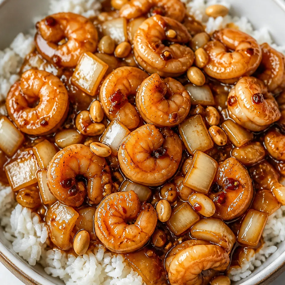 Kung Pao Shrimp — serving inspiration