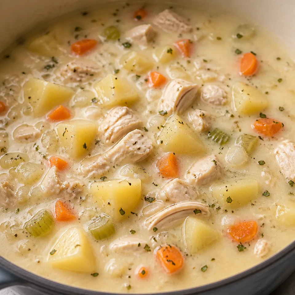 Leftover Turkey Soup — serving inspiration