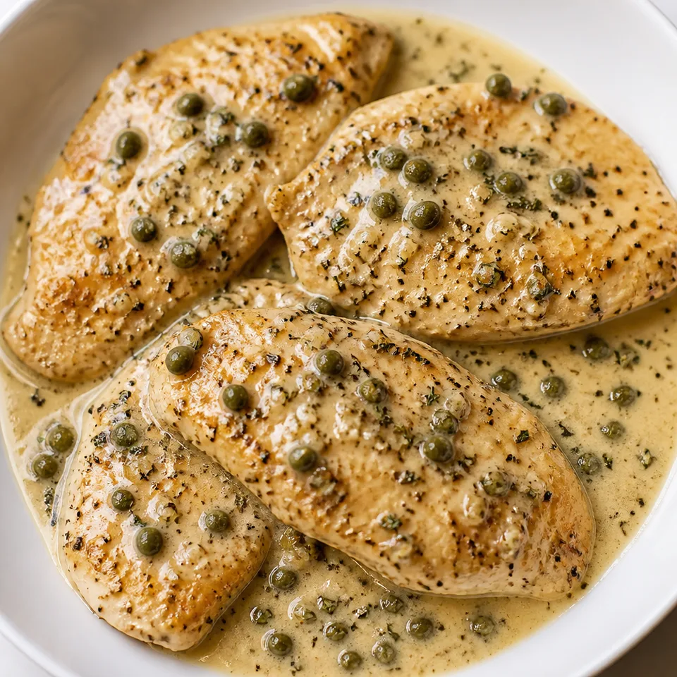 Lemon Caper Chicken Recipe — serving inspiration