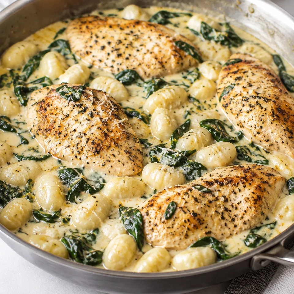Lemon Chicken Gnocchi — serving inspiration