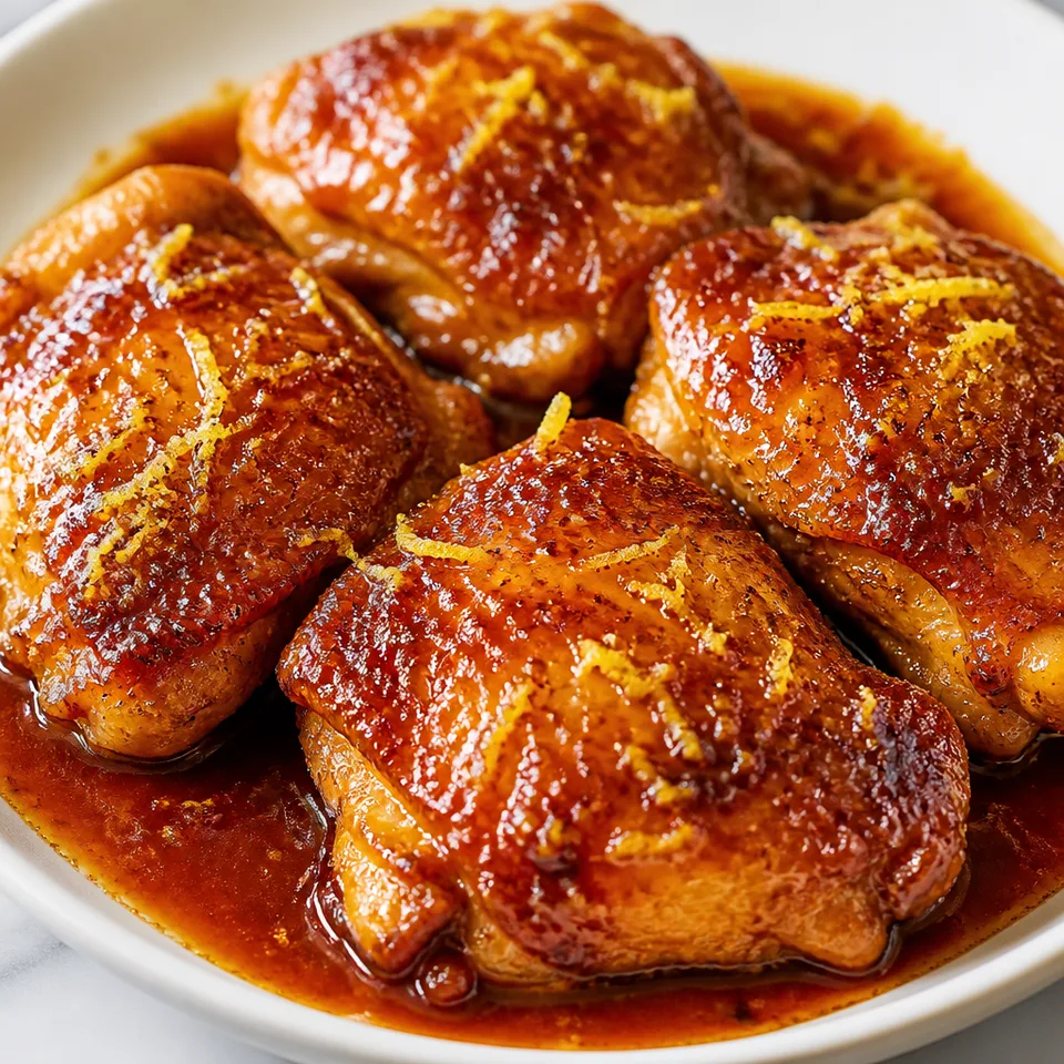 Lemon Honey Chicken — serving inspiration