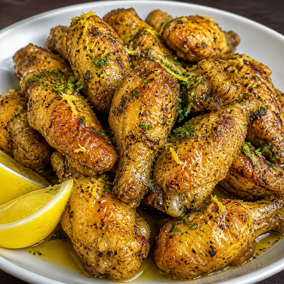 Lemon Pepper Wings Recipe — serving inspiration